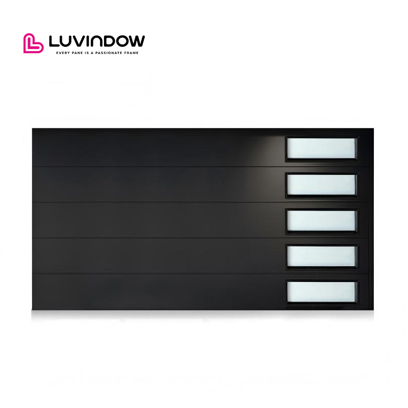 High Quality Modern Light Luxury Garage Door Sectional Aluminum Alloy for Villas