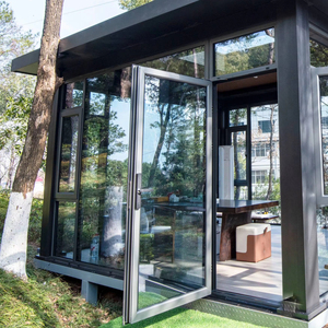 French Modern Design Aluminum Alloy Glass Door