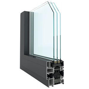 Acoustic Noise Reduction Aluminum Casement Window