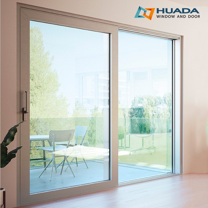 Hurricane Proof 4 Panel Aluminum Sliding Doors Soundproof Heavy Duty Lift and Slide Patio Door Triple Glazed Sliding Doors