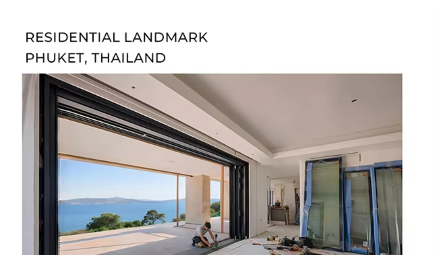 Residential Landmark Phuket Thailand Project