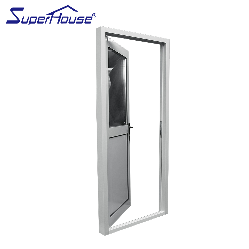 AS2037 NFRC Half Glass Half Aluminum Casement Door