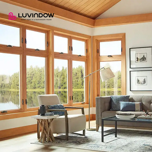 Weatherproof Aluminum Clad Wood Hand Crank Window