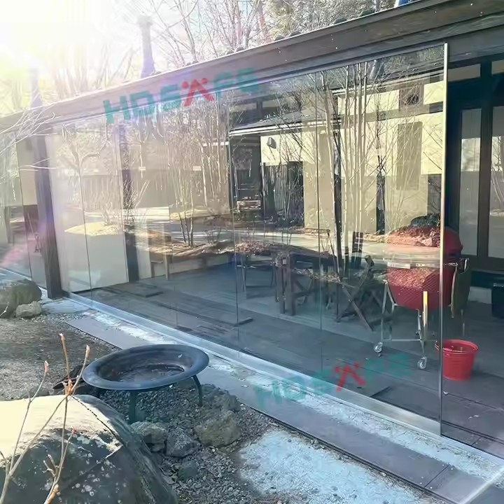 Frameless Door Element