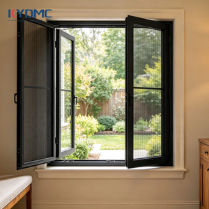 Soundproof Waterproof Aluminum Alloy Double Glass Casement Windows American Villa Contractor Exterior Casement Window