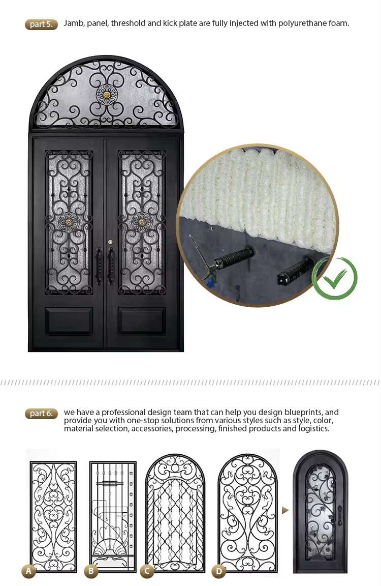 Forged French door specification