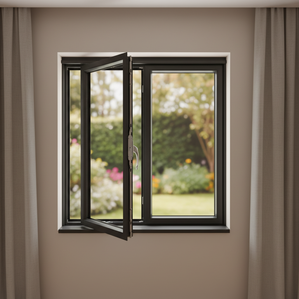 Modern Custom Hurricane-Proof Double Glazed Horizontal Sliding Doors and Windows with Roller Blind for Villas Aluminum Alloy